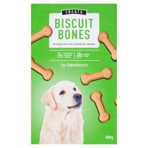 Sainsbury's Dog Biscuit Bone Selection 650g