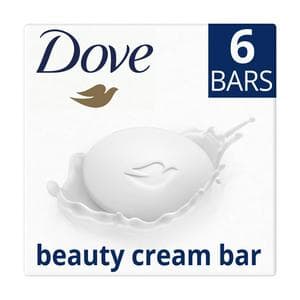 Dove 6 x 90g Original Beauty Bar Cream Soap
