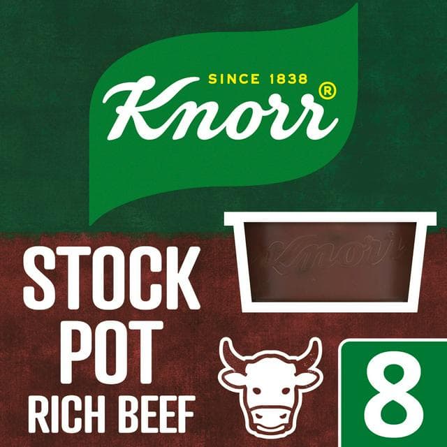 Knorr 8x 28g Rich Beef Stock Pots - gallery image 1