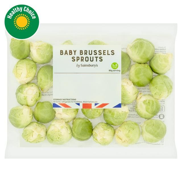 Sainsbury's Baby Brussels Sprouts - gallery image 1
