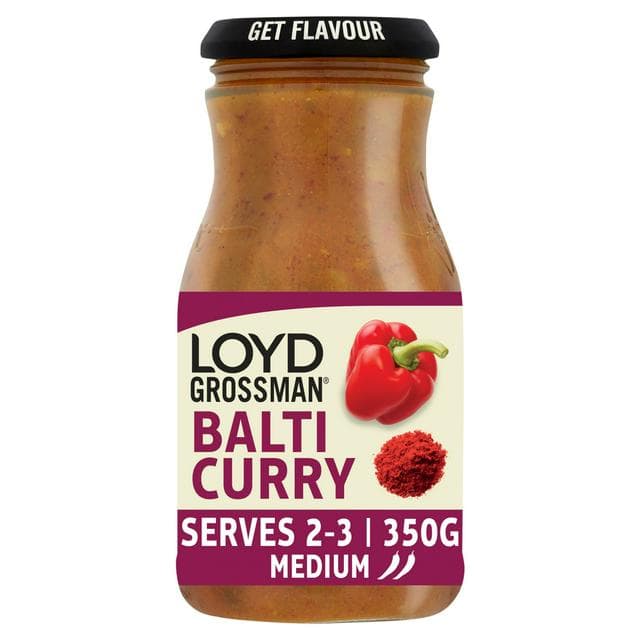 Loyd Grossman Balti Curry Cooking Sauce 350g - gallery image 1