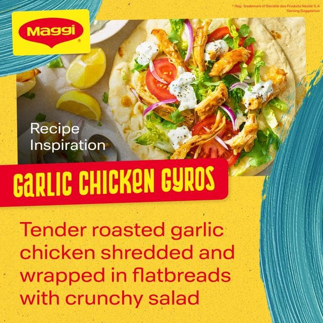 Maggi So Juicy Aromatic & Zesty Garlic Chicken Herbs & Spices Recipe Mix 30g - gallery image 6