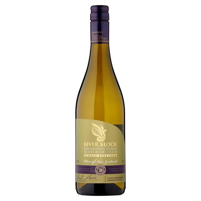 Sainsbury's Riverblock Marlborough Sauvignon White Wine, Taste the Difference 75cl - gallery image 1