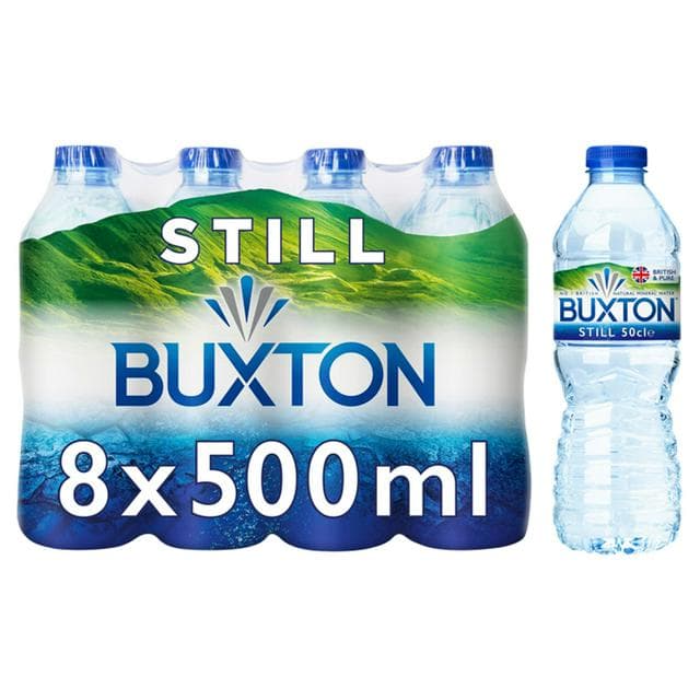 Buxton Still Natural Mineral Water 8x500ml - gallery image 1