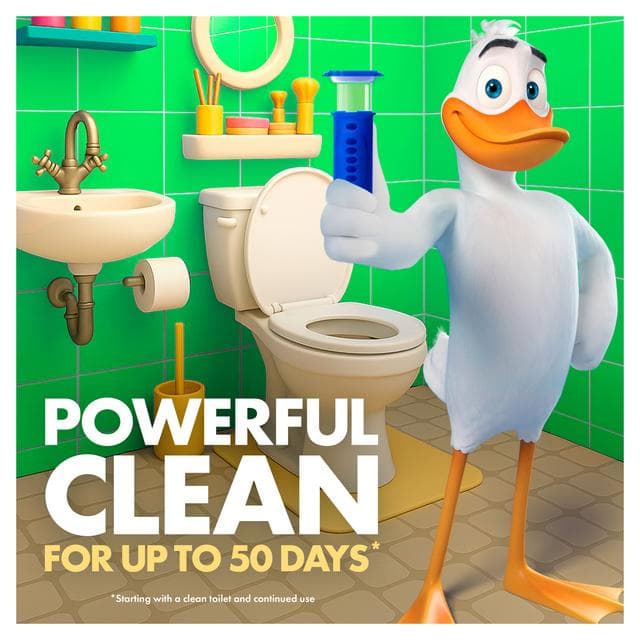 Duck Toilet Cleaner Fresh Discs Lime Duo Refills x2 36ml - gallery image 5