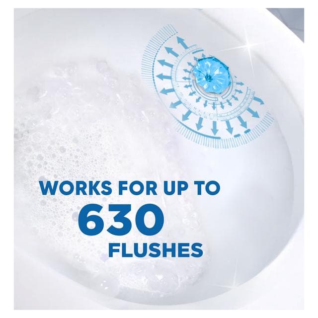 Duck Toilet Cleaner Fresh Discs Marine Duo Refills x2 36ml - gallery image 2