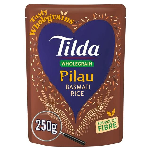 Tilda Wholegrain Pilau Rice 250g - gallery image 1