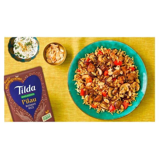 Tilda Wholegrain Pilau Rice 250g - gallery image 4