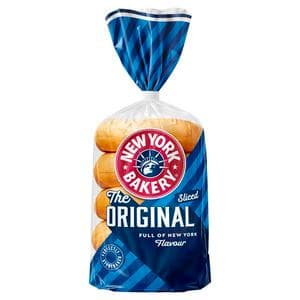 New York Bakery Co. Bagels, Plain x5