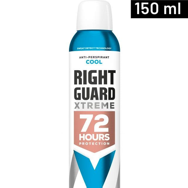 Right Guard Xtreme Women 72h Anti Perspirant Deodorant Cool 150ml - gallery image 1