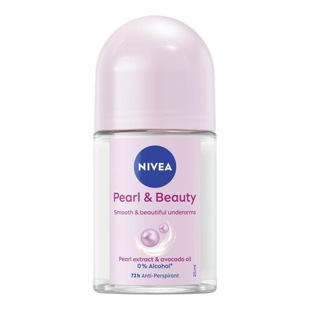 Nivea Anti-Perspirant Deodorant Roll-On Pearl & Beauty 48 Hours Deo 25ml - gallery image 1
