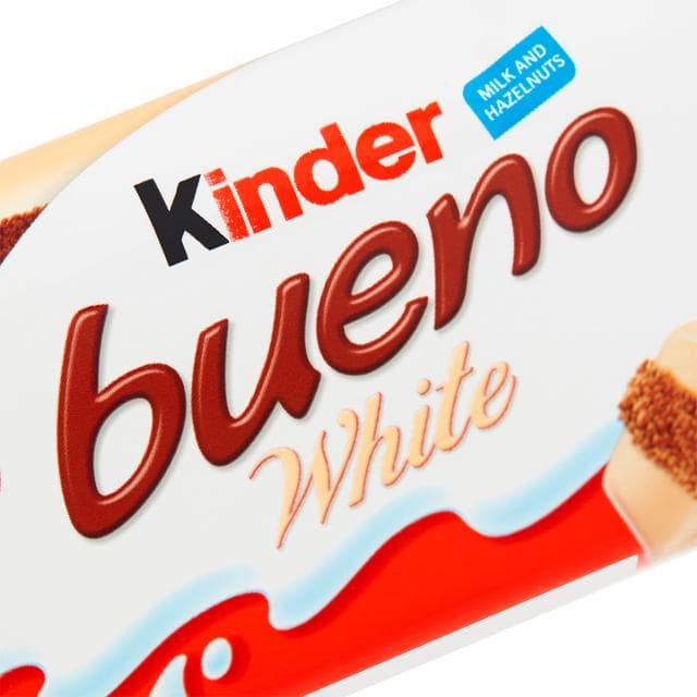 Kinder Bueno White Chocolate & Hazelnuts Bar 39g - gallery image 5