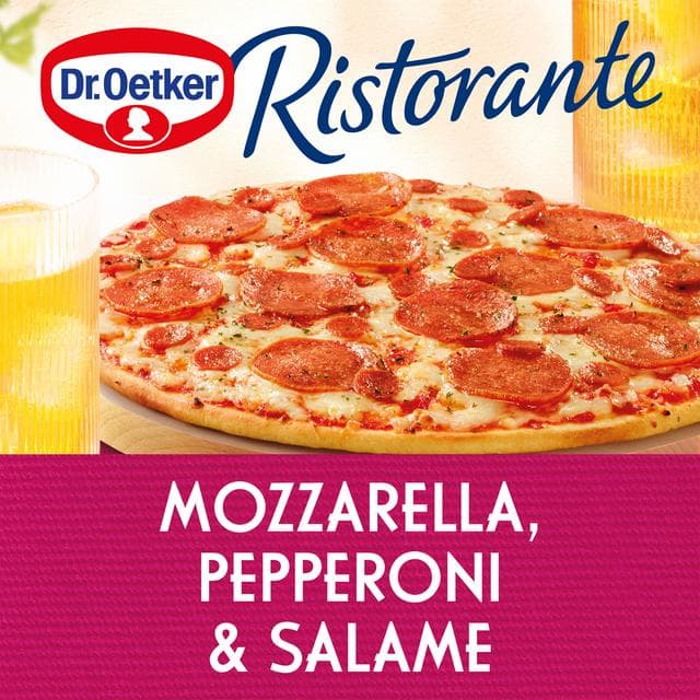 Dr. Oetker Ristorante Pepperoni-Salame Pizza 320g - gallery image 2