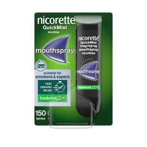Nicorette Quickmist Mouthspray Freshmint 1 Unit Quit Vaping Aid