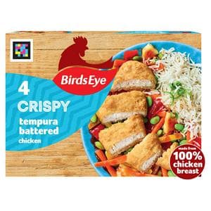 Birds Eye Crispy Chicken Grills in Tempura Batter x4 340g