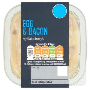 Sainsbury's Egg & Bacon Deli Filler 220g