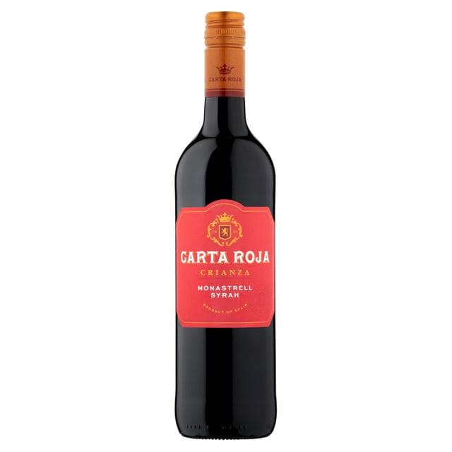 Carta Roja Crianza Monastrell Syrah Red Wine 75cl - gallery image 1