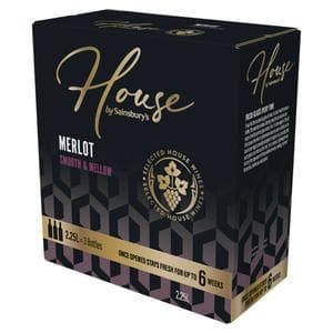 Sainsbury's House Merlot Red Wine 225cl