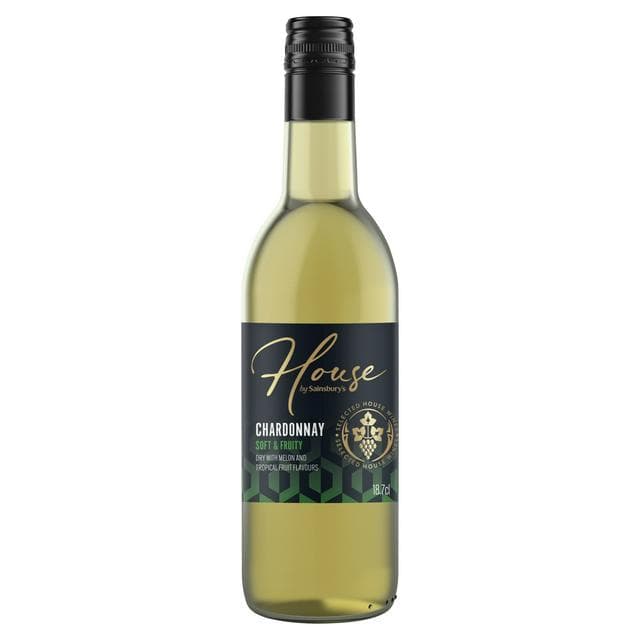 Sainsbury's House Chardonnay White Wine (Small bottle) 18.7cl - gallery image 1