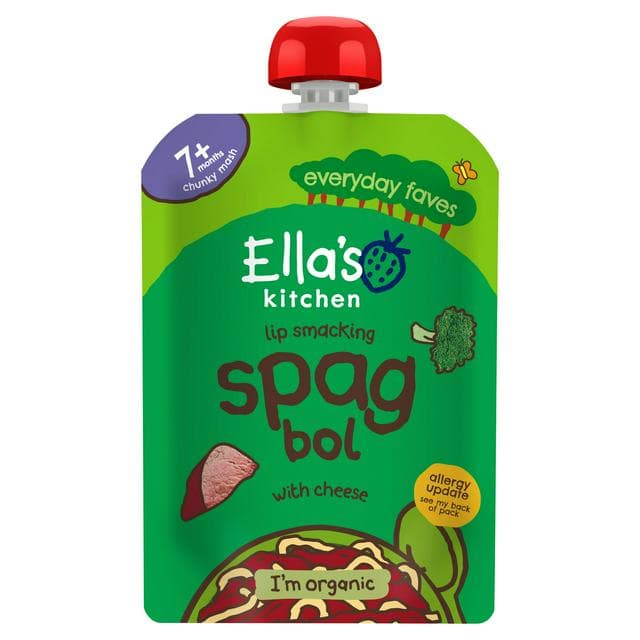 Ella's Kitchen Organic Spag Bol Baby Food Pouch 7+ Months 130g - gallery image 1