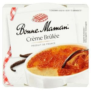 Bonne Maman Creme Brulee Dessert 2x100g