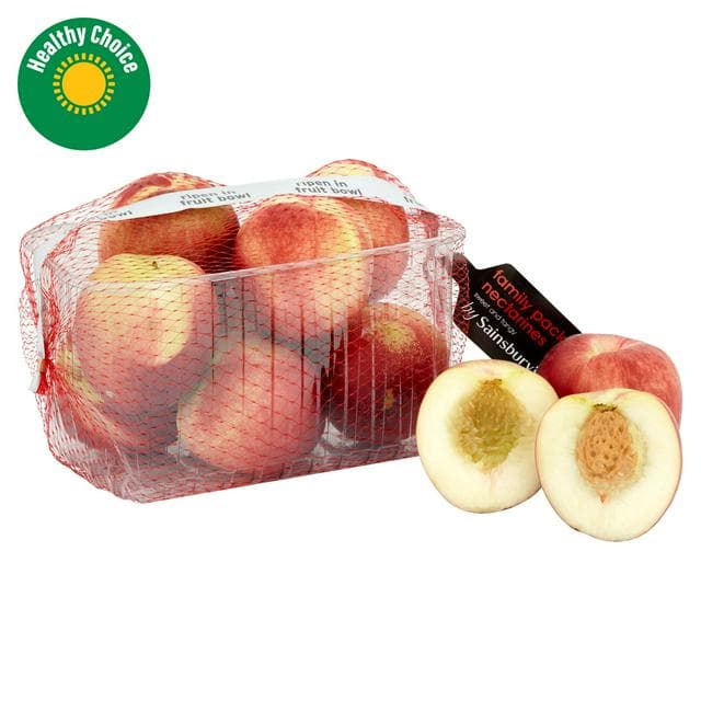 Sainsbury's Nectarine Family Punnet (min X6) - gallery image 1