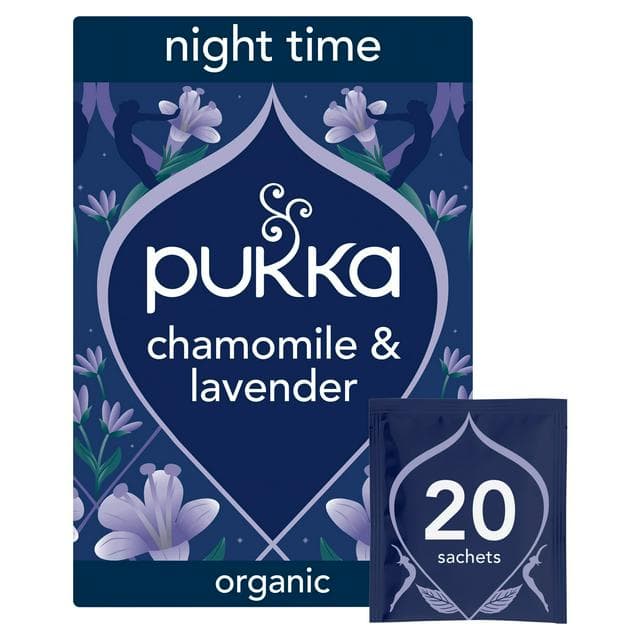 Pukka Organic Night Time Herbal Tea With Chamomile Home Compostable Sleep Tea Bags x20 - gallery image 1