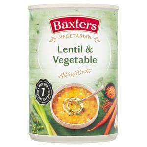 Baxters Healthy, Lentil & Vegetable Soup 400g