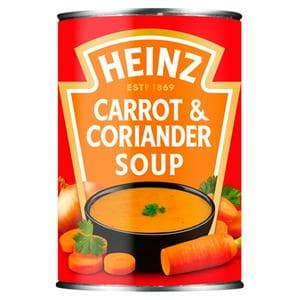 Heinz Classic Carrot and Coriander Tinned Soup 400g