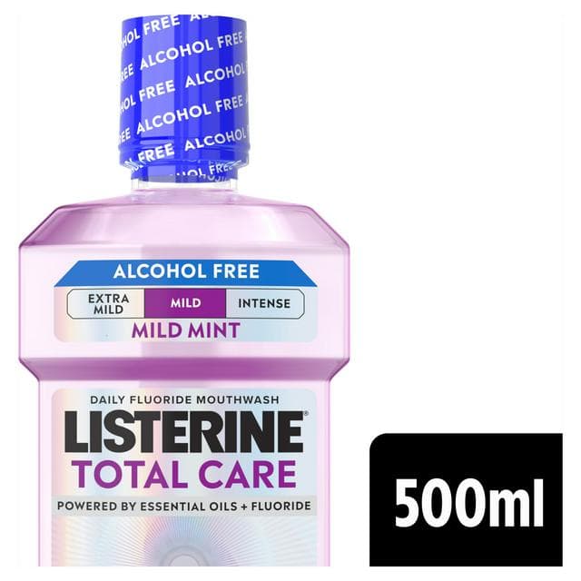 Listerine Total Care Milder Taste Zero Alcohol Mouthwash 500ml - gallery image 1