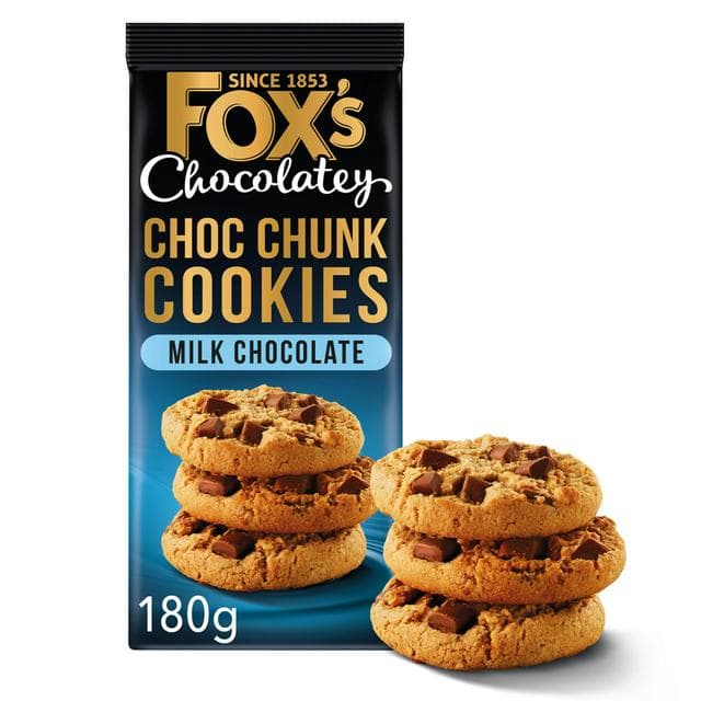 Fox's180g Chocolatey Biscuits Milk Chocolate Cookies - gallery image 1