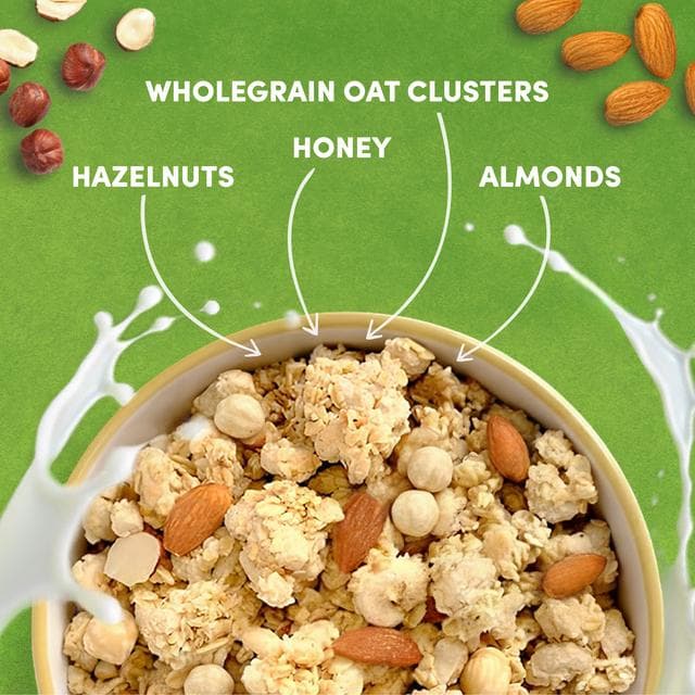 Jordans Country Crisp Breakfast Cereal with Honey & Nuts 450g - gallery image 2