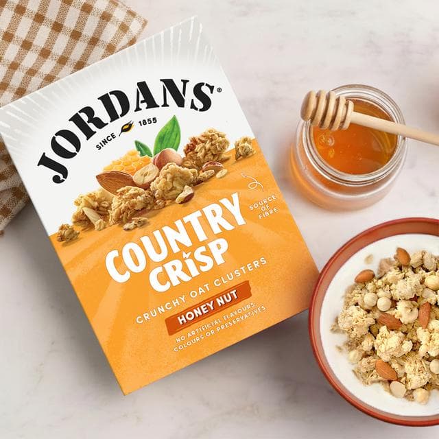 Jordans Country Crisp Breakfast Cereal with Honey & Nuts 450g - gallery image 4