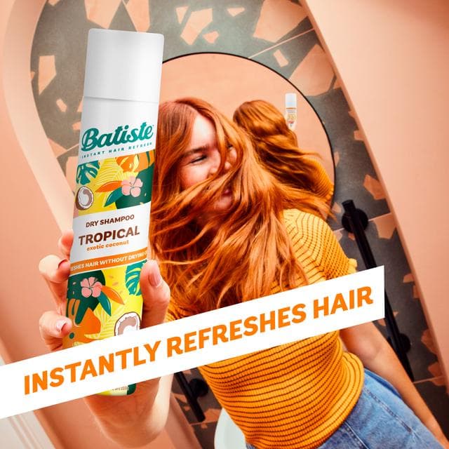 Batiste Tropical Dry Shampoo 200ml - gallery image 2