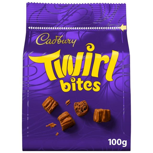 Cadbury Twirl 100g Bites Chocolate Bag - gallery image 1