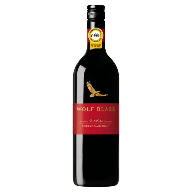 Wolf Blass Red Label Shiraz Cabernet Red Wine 75cl - gallery image 1