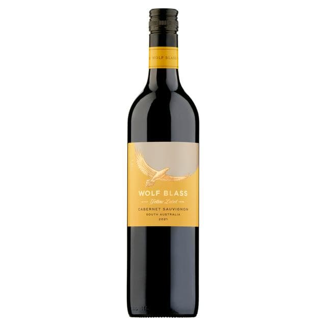 Wolf Blass Yellow Label Cabernet Red Wine 75cl - gallery image 1