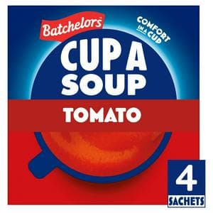 Batchelors Cup a Soup Tomato Sachets x4 93g