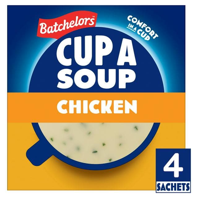 Batchelors Cup a Soup Chicken Sachets x4 81g - gallery image 1