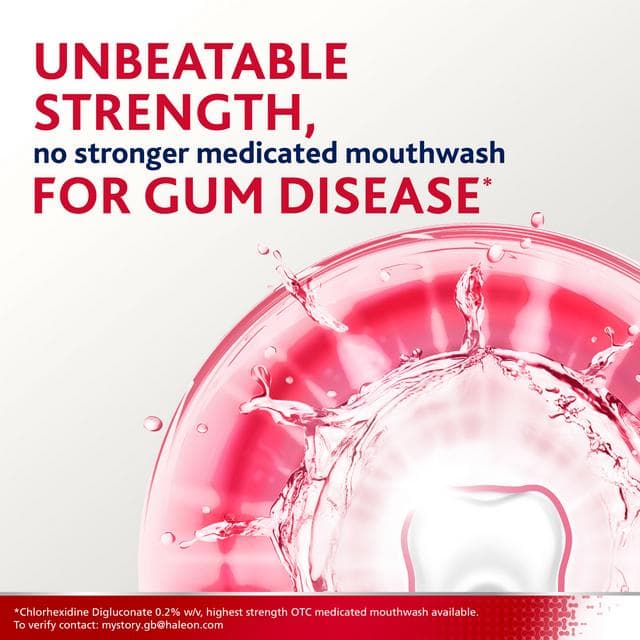 Corsodyl 300ml Medicated Antibacterial Alcohol Free Mouthwash - gallery image 6
