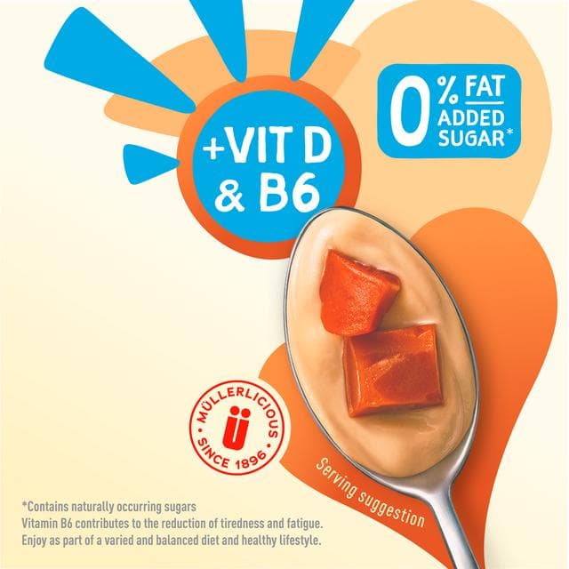 Müller Light Fat Free Smooth Toffee Yogurt 160g - gallery image 2