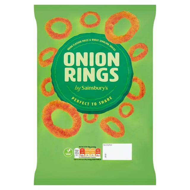 Sainsbury's Onion Rings 125g - gallery image 1