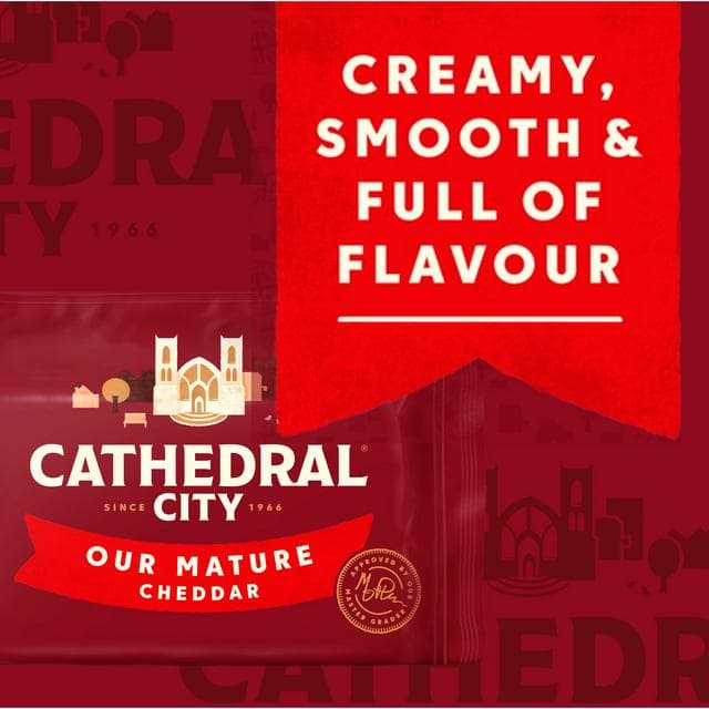 Cathedral City Mature Cheddar Cheese 350g - gallery image 2