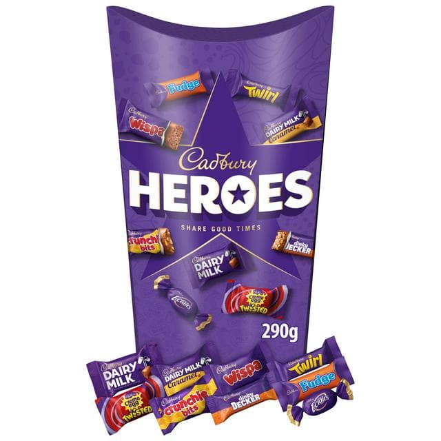 Cadbury Heroes Chocolate Gift Box 290g - gallery image 1