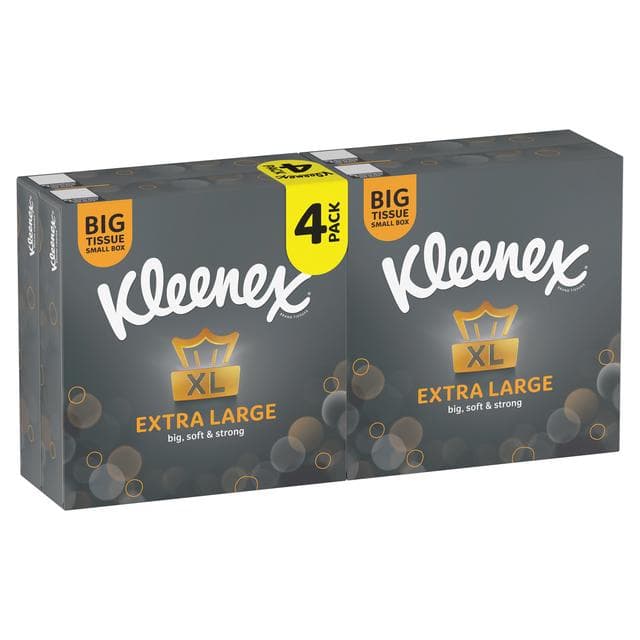 Kleenex 4 x 44 Sheets XL Tissues Compact Box - gallery image 2