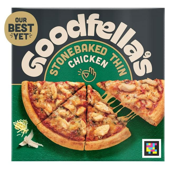 Goodfella's Stonebaked Thin Chicken Pizza 365g - gallery image 1