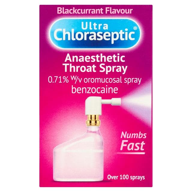 Ultra Chloraseptic Spray, Blackcurrant 15ml - gallery image 1
