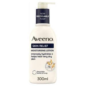 Aveeno Skin Relief Moisturising Lotion Unscented Moisturiser 300ml
