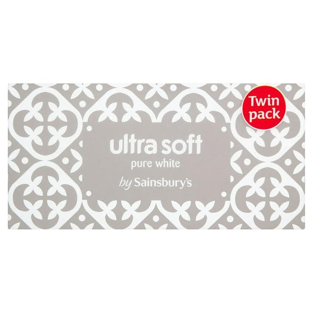 Sainsbury's 2 x 72 Sheets Ultra Soft Tissues - gallery image 1