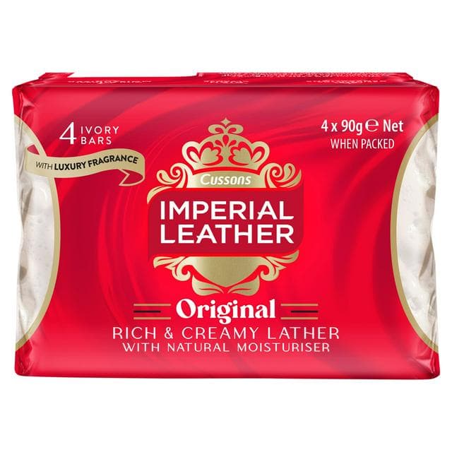 Imperial Leather 4 x 90g Original Bar Soap - gallery image 1